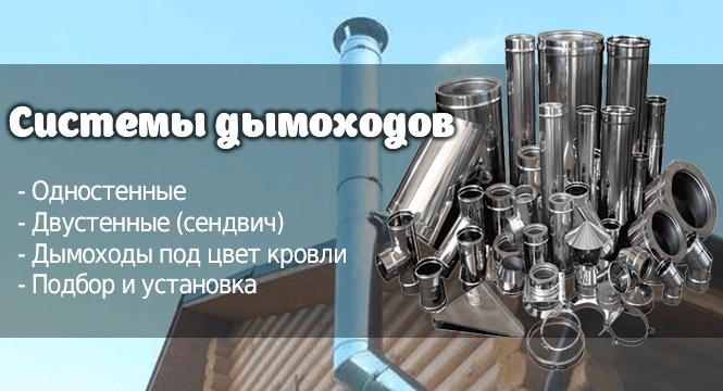 Дымоходы стальные